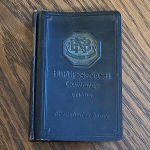 Vintage Burgess-Nash Company Savings Book Omaha, Nebraska!